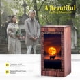 thumbnail image 3 of JAGLASH Deer Funeral Urn for Ashes for Women - Keepsake Burial Urns for Human Ashes Adult Man & Women - Miniature Brown Cremation Urn - Memorial Moon Urns for Adult Male - 6 Inch, 3 of 7