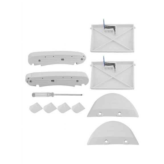 AXV417WHP Pool Cleaner Kit For Hayward Navigator Pool Vac Ultra Pool Cleaners AXV604WHP Bezels AXV434WHP Flap AXV414P Pod Shoes