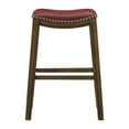 thumbnail image 1 of Topline Home Furnishings Pub Height Stool, Faux Leather, 1 of 5