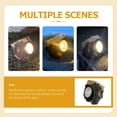 thumbnail image 5 of FENGGUIQU Solar Walkway Lights Light Brown Tree Stump Shape for Patio Garden Decoration, 5 of 6