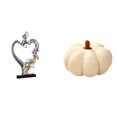thumbnail image 1 of Figura de pareja besándose, estatua, regalo de boda, calabaza, juguete de resina, pieza decorativa, forma creativa, adecuada para sala de estar, dormi, 1 of 8