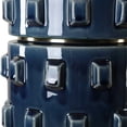 thumbnail image 4 of Table Lamp- 3D Raised Block Patterns- Blue 23 Inch, 4 of 8