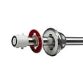 thumbnail image 4 of Croydex Stick N Lock Tension Shower Curtain Rod Extends 40-72in, Stainless Steel in Chrome, 4 of 10