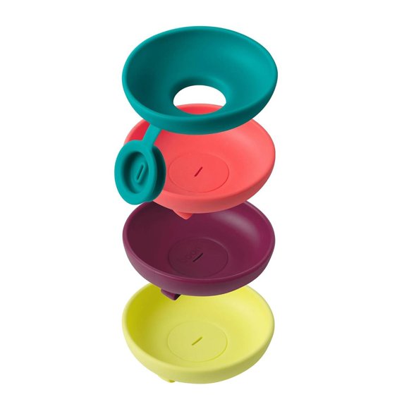 Grande Vente! Jiiey Support d'Égouttement 4 Pcs Support pour Sucettes Glacées Sans Égouttement Support pour Bâtonnets de Glace Support de Glace en Silicone Réutilisable Support de Glace pour Enfants pour Piscine d'Été