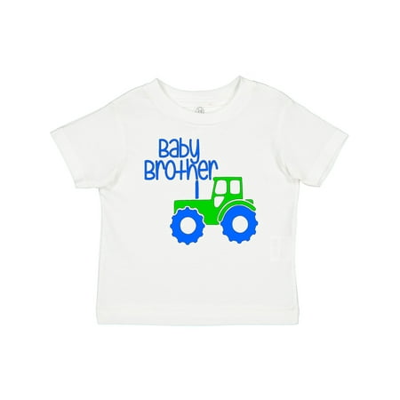 

Inktastic Baby Brother Tractor Gift Baby Boy T-Shirt