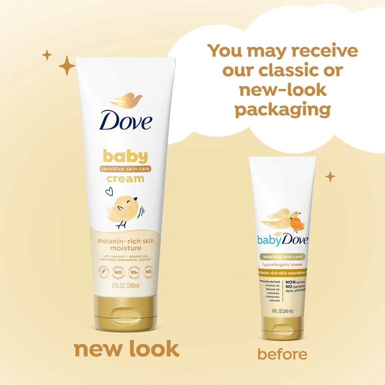 Baby Dove Melanin-Rich Skin Nourishment Cream, 8 fl oz photo 7