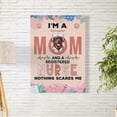 thumbnail image 2 of I'm a Rottweiler Mom and a Registered Nurse Nothing Scares Me Vertical Matte Canvas Poster Rottie Dog Lover Gifts Idea Wall Art Home Decor - 00002, 2 of 5