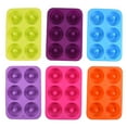 thumbnail image 1 of Silicone Mini Donut Pan, Doughnut Baking Mold Tray - Muffin Cups, Cake Mold, Biscuit Mold, 1 of 7