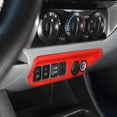 thumbnail image 4 of TINKI Car Center Console Cigarette Lighter Frame Interior Car Accessories Fit for Toyota Tacoma 2011 2012 2013 2014 2015, 4 of 8