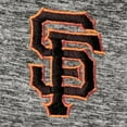 thumbnail image 4 of Women's Antigua Heathered Black San Francisco Giants Full-Zip Golf Jacket, 4 of 4