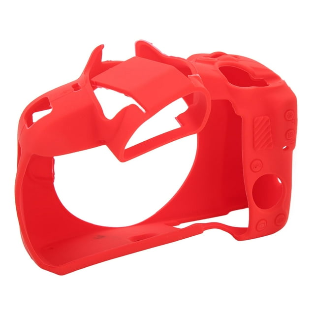 Camera Protective Housing Cover, Camera Soft Housing Case Fingerprint Free for Decoration Yellow,Red,Black,Camouflage