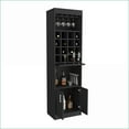 thumbnail image 3 of Bar Cabinet | Double Door with 16 Wine Rack & 2 Shelves | Modern | Particle Board, 3 of 7