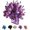 Purple, variant on Gothic Skull Wall Vase – Hangable & Tabletop Freestanding, Translucent Gothic Skull Vase Home Decor, Dark Elegance Table Decorations Art Sculpture Flower Pot, for Home Stylists Plant Parents (Purple)