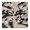 White-644, variant on Camo Tablecloth with Tactical Army Camouflage Design, Woodland and Desert Military Pattern, Durable Outdoor Table Cover for Hunting and Camping