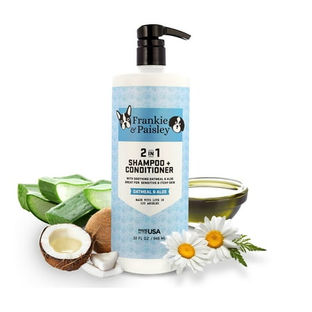 UPC: 0850004068625 | 2-in-1 Shampoo + Conditioner Oatmeal & Aloe – 32oz