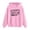 Pink, variant on Kids Graphic Hoodie Long Sleeve Funny Noisy Boy Girl Hooded Sweatshirt with Pockets for Boy Girl Pullover Tops