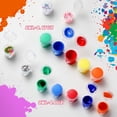 thumbnail image 4 of 100 Tiras 600 Macetas Tiras de Pintura Vacías Mini Macetas de Pintura Contenedor de Almacenamiento de Plástico Transparente para Arte Manualidades para Festivales, 4 of 4