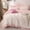 Ivory, variant on NTBED Rainbow Comforter Set Chic Bowknot for Kids Girls, Twin Size 6 Piece Bed in a Bag Soft Polyester Bedding Set with Love, Bow & Polka Dot Design, Cream