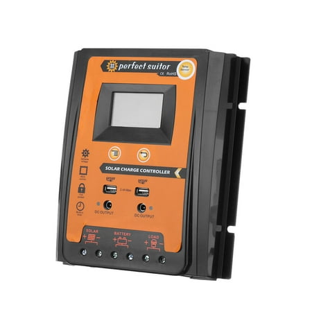 

30A50A70A Solar Charge and Discharge Controller 50A with LCD Real-time Display of Charging Current and Discharge Current