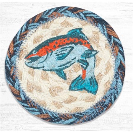 

Capitol Importing 31-IC443BF 5 x 5 in. IC-443 Blue Fish Printed Coaster
