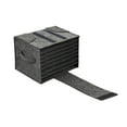thumbnail image 1 of Plate Storage Bag Plate Cup Storage Bag 8 Lightweight Outdoor Plate Rack Adjustable Flip Storage Rack Picnic Camping Dark Grey, 1 of 4