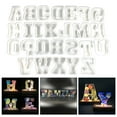 thumbnail image 2 of OUSITAID 26Pcs Silicone Alphabet Molds Large Letter Molds Epoxy Resin Molds for DIY Craft, 2 of 3