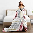 thumbnail image 5 of Wijzvio 70th Birthday Gifts Throw Blanket Soft Fuzzy Fleece Blanket For Couch Bed Living Room Decoration 40"X30", 5 of 9