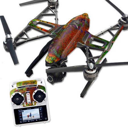 Skin Decal Wrap Compatible With Yuneec Q500 & Q500+ Quadcopter Drone Rust