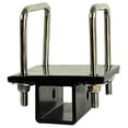 thumbnail image 3 of Ultra-Fab Trailer Hitch Receiver Tube Adapter 35-946401 Fits 4 Inch Square RV Bumper; Accepts 2 Inch Carrier Tube; 200 Pound Tongue Weight Capacity; Powder Coated; With Zinc Plated Hardware, 3 of 3