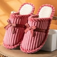 thumbnail image 4 of KANG Corduroy Slippers For And Cozy Indoor Warm Winter Slip On Comfort Footwear With Soft Ideal For Home Relaxation, 4 of 9