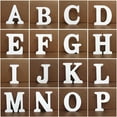 thumbnail image 5 of 8cm White Party Decor Scene Layout Photo Photography Props Wooden Alphabet ABC Blocks Home Christmas Decoration A-Z Letters D, 5 of 8