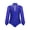 Royal Blue, variant on Gymnastics Leotard for Boys Sparkly Rhinestone Long Sleeve Latin Tango Ballroom Dance Shirt Bodysuit Black 14