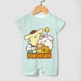 thumbnail image 4 of Pompompurin Baby Boy Girl Romper Short Sleeve Cotton Bodysuit Outfits Jumpsuit Summer One Piece Clothes, 4 of 8