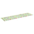thumbnail image 2 of vidaXL Sun Lounger Cushion Leaf Pattern 200x50x3cm Oxford Fabric, 2 of 4