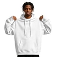 thumbnail image 3 of Wuxian Men’s Oversized Hoodie Long Sleeve Sweatshirt Casual Drawstring Pullover Fall Winter Basic Tops, 3 of 8