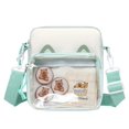thumbnail image 4 of CAIXIA Crossbody Bags For Women Kids Cute Badge Pattern Transparent Shoulder Crossbody Bag, Lightweight Casual Handbag For Boys Girls Daily Use, 4 of 4