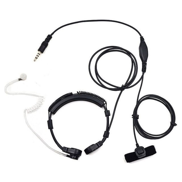Shisuyan Microphone à Vibration de Conduit d'Air 3.5mm Protection contre le Bruit et les Radiations pour Téléphone Mobile et Ordinateur