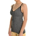 thumbnail image 4 of ToBeInStyle Women's 3 Pack Seamless Nursing Tank Set - Black/Grey/White - L/XL, 4 of 7