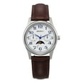 thumbnail image 7 of BERNY Dress Watches for Women, MultiFunction Leather Watch with Moon Phase, Day & Date Calendar, Stainless Steel Case, Easy to Read, Waterproof, Ladies Analog Quartz Wrist Watch (White), 7 of 7