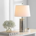 thumbnail image 5 of Safavieh Harlee Modern Glam 22.5 in. H Table Lamp, Chrome, Set of 2, 5 of 10