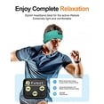 thumbnail image 4 of Fulext - Auriculares para dormir con diadema Bluetooth, auriculares para dormir, auriculares deportivos con diadema, auriculares para dormir durante mucho tiempo con altavoces integrados, perfectos pa, 4 of 5
