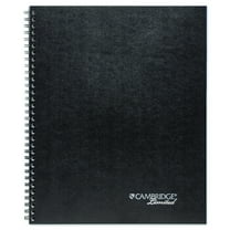 Cambridge Wirebound Business Notebook, Legal Ruled, 8.25" x 11", 80 Sheets, Gray
