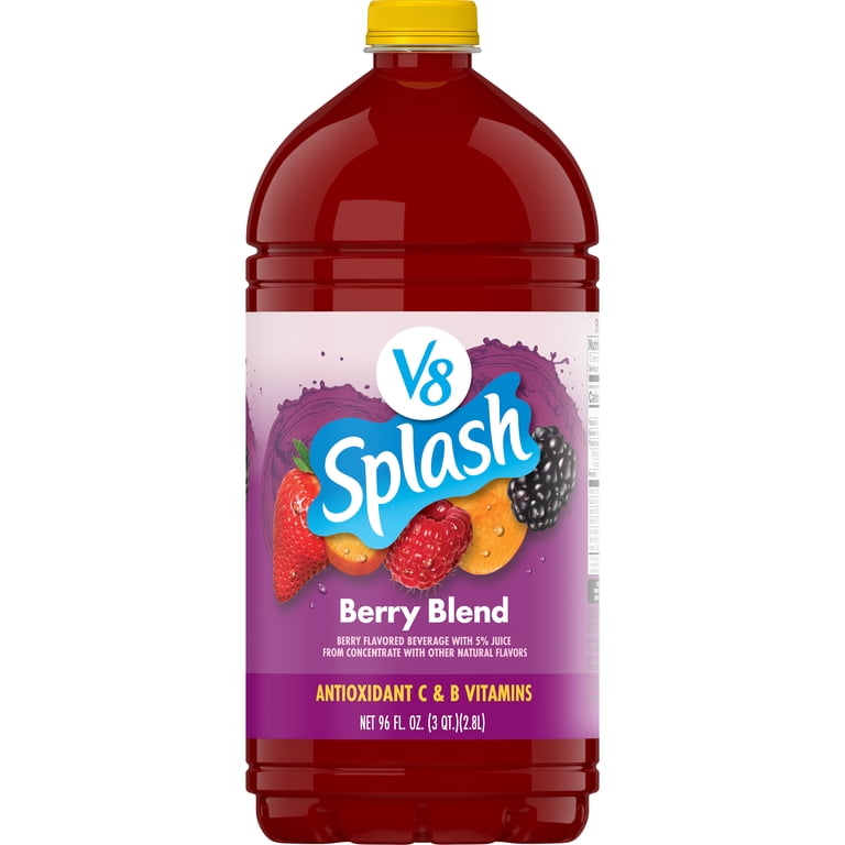 V8 Juice Berry Blend Flavored Juice Beverage 96 fl oz Bottle Low