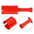 thumbnail image 4 of Unique Bargains Poignée de Rétractage de 10 Pouces, 2 Pcs Distributeur de Pellicule Extensible Distributeur de Film Extensible Petite Main pour Emballage de Meubles, Rouge, 4 of 5