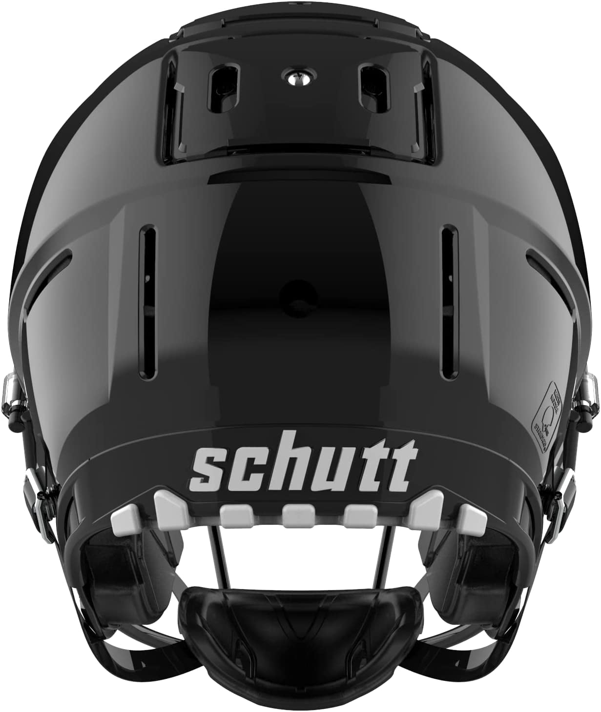 F7 2.0 COLLEGIATE STOCK HELMET Molded Gloss Black / Medium / EGOP-NB-VC