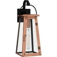 thumbnail image 7 of Quoizel Carolina 1-Light Aged Copper Outdoor Wall Lantern, 7 of 7