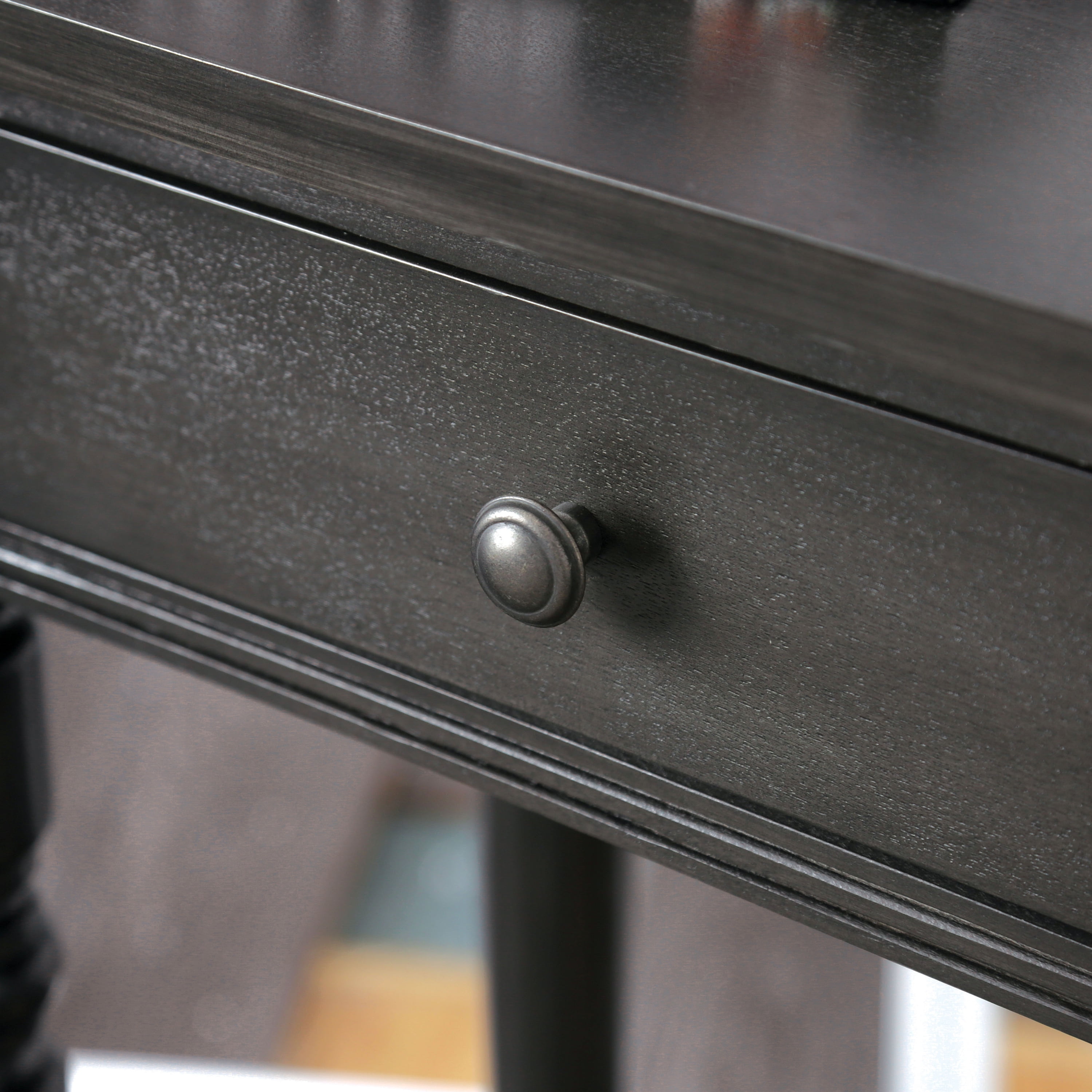Furniture of America Humphry Sofa Console Table in Gray Wood Finish