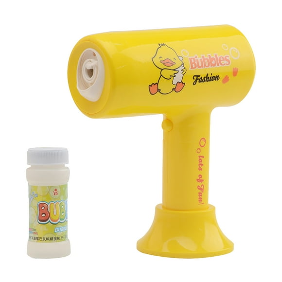 Xihbxyly Deals Of The Day Bubble Machine Hair Dryer Operate Easily Indoor Outdoor Bubble Maker toy (23Ml)