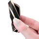 thumbnail image 3 of Funda para Llave de Coche para Mercedes Benz, Funda para Llave para Mercedes Benz W204 W211 2-3 Botones sin Llave Clase ABCE (Borde Dorado Negro), 3 of 7