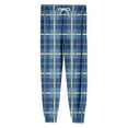 thumbnail image 4 of Men's Casual Checkered Bundle Leg Foot Home Sleeping Pants Christmas Pajama Plaid Pants, 4 of 4